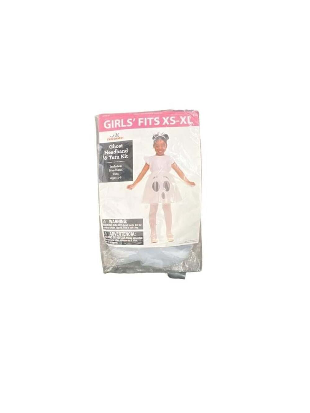 We Celebrate Ghost Headband & Tutu Kit Size XS-XL